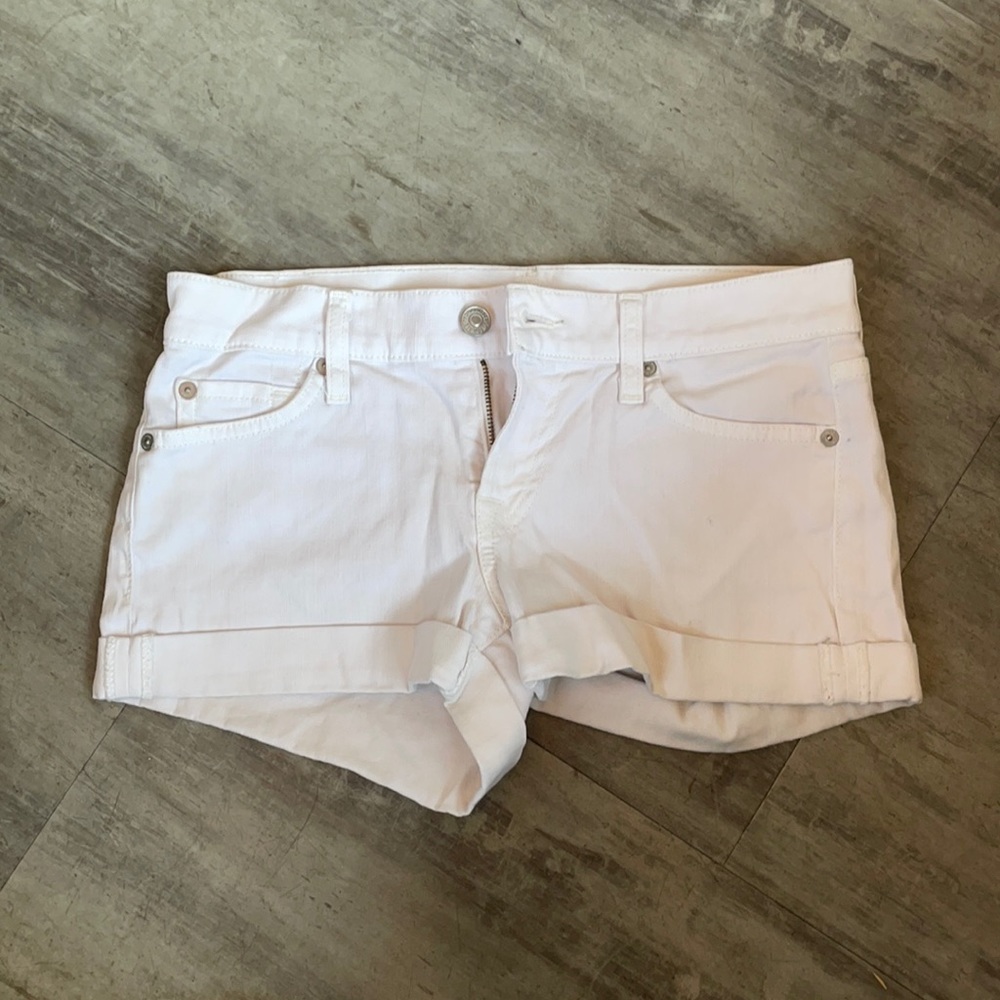 7 for all mankind denim shorts